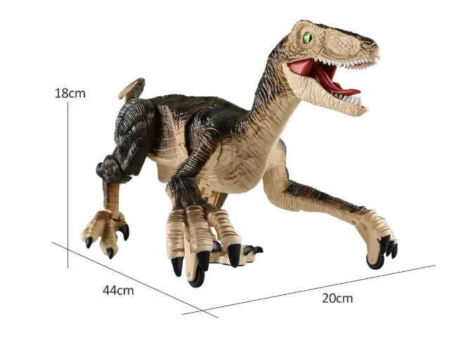 VELOCIRAPTOR A CONTROL REMOTO CON SONIDOS REALES