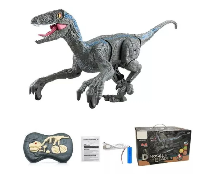 VELOCIRAPTOR A CONTROL REMOTO CON SONIDOS REALES