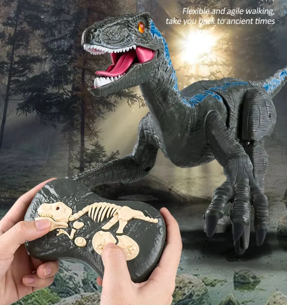 VELOCIRAPTOR A CONTROL REMOTO CON SONIDOS REALES